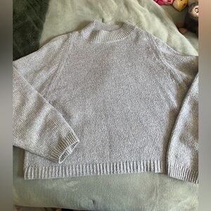 Old Navy Gray Mockneck Sweater Size Large